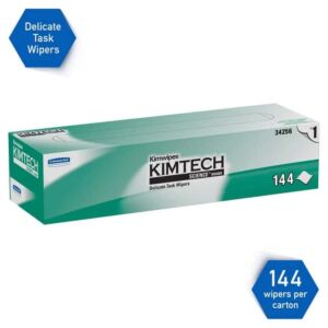 Kimberly-Clark Professional Kimtech Science Kimwipes, Delicate Task Wipers, 1-Ply, 16.6 x 14.7''  - Pack of 144