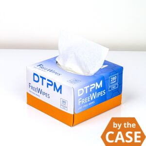 FreeWipes, Lint Free Wipes, 280 sheets/box, Case of 60 boxes 8x4