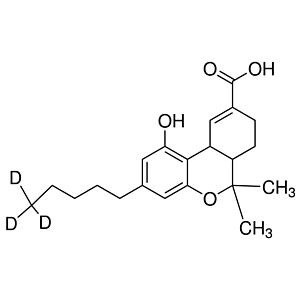 (±)-11-nor-9-Carboxy-Δ⁹-THC-D₃, 100 µg/mL