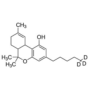 (-)-Δ⁹-THC-D₃, 100 µg/mL