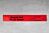 Tamper Evident Seals, Black on Red -Pack of 100