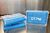 Compact PCR Tube Rack, 96 Place for 0.2mL Strips or Tubes, Light Blue - Pack of 5