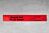 Test Tube Tamper Evident Seals, Black on Red-Pack of 100